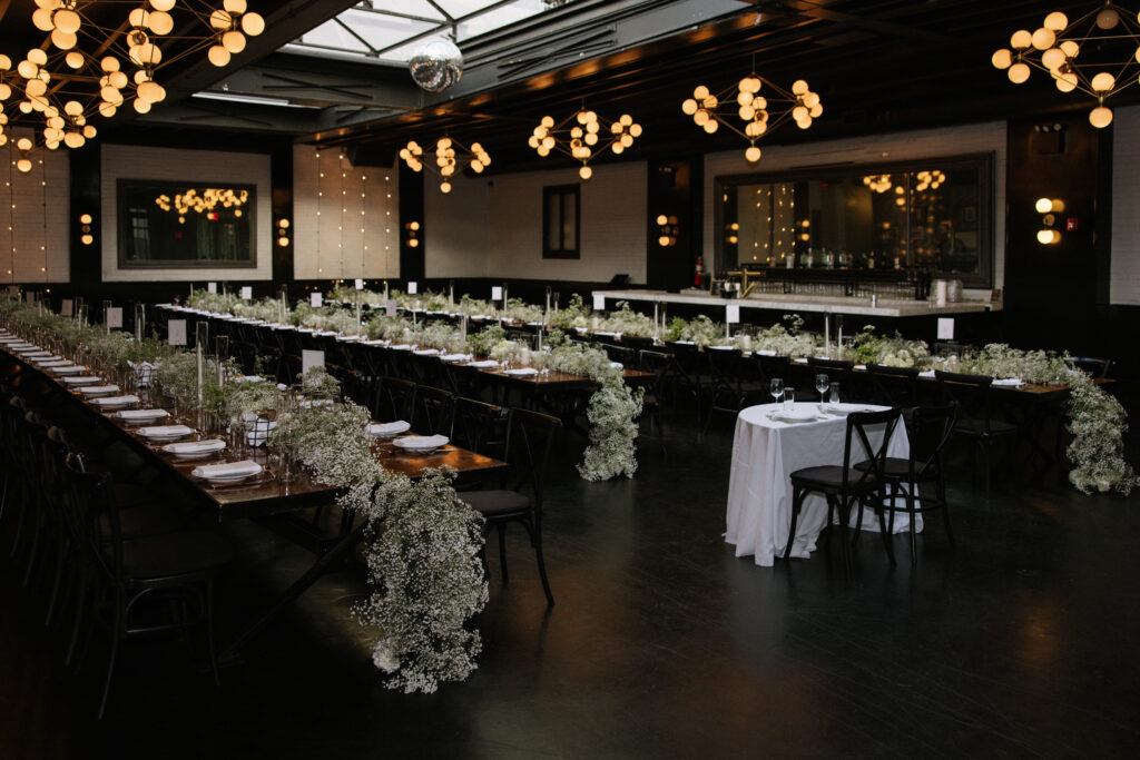 501 Union Wedding Reception Dinner Space
