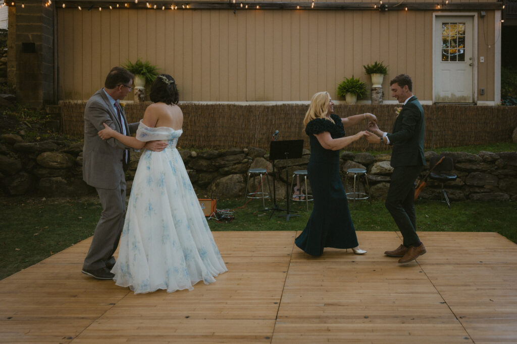 Father-daughter dance and mother-son dance