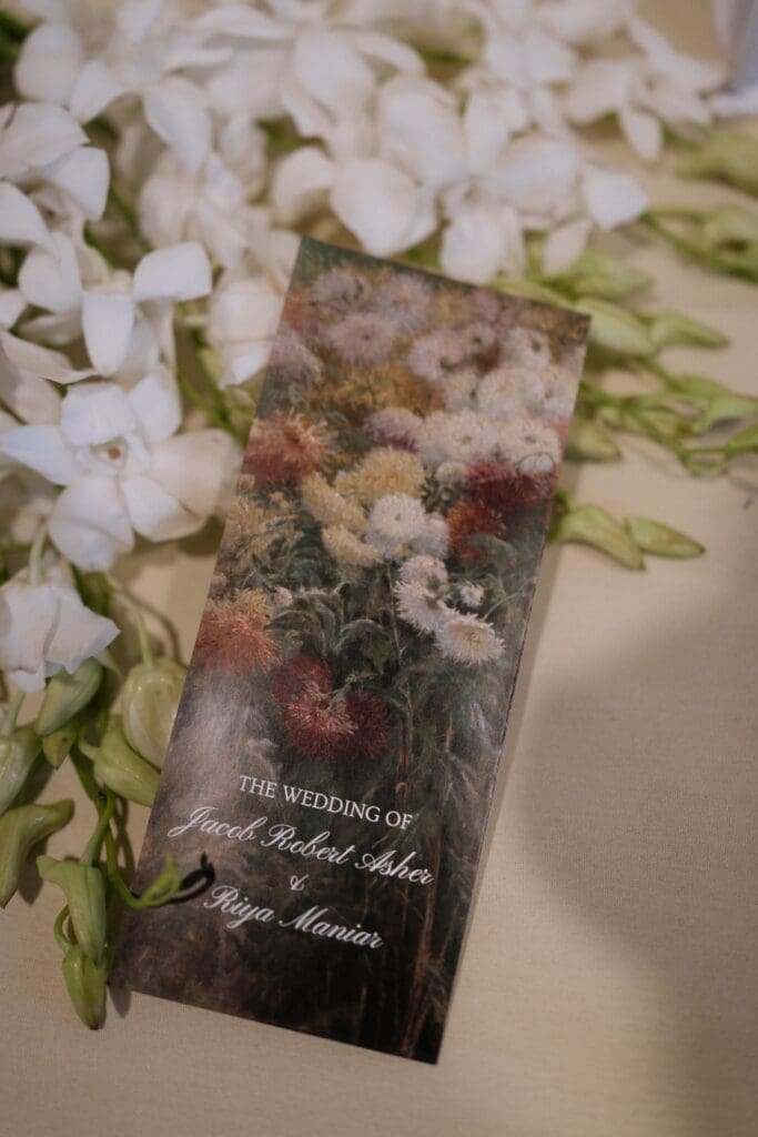 Ceremony pamphlet